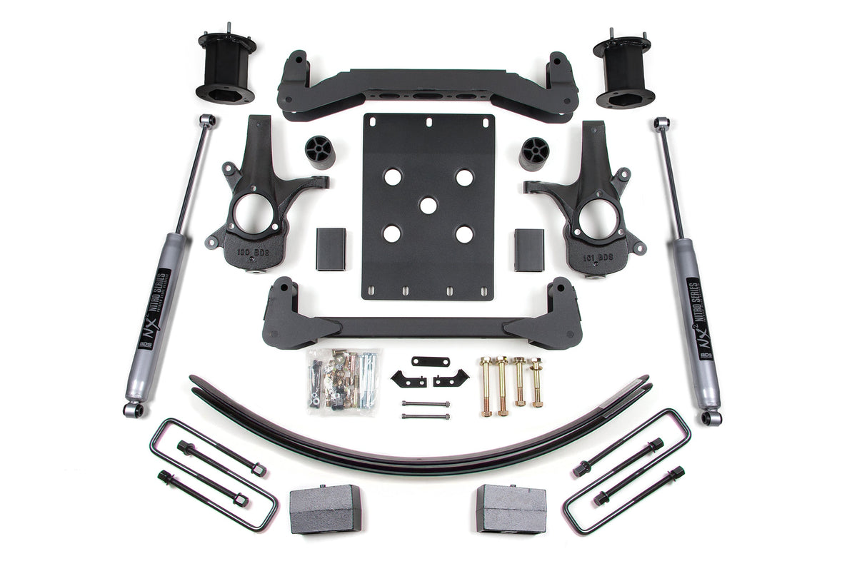6 Inch Lift Kit | Chevy Silverado or GMC Sierra 1500 (07-13) 2WD