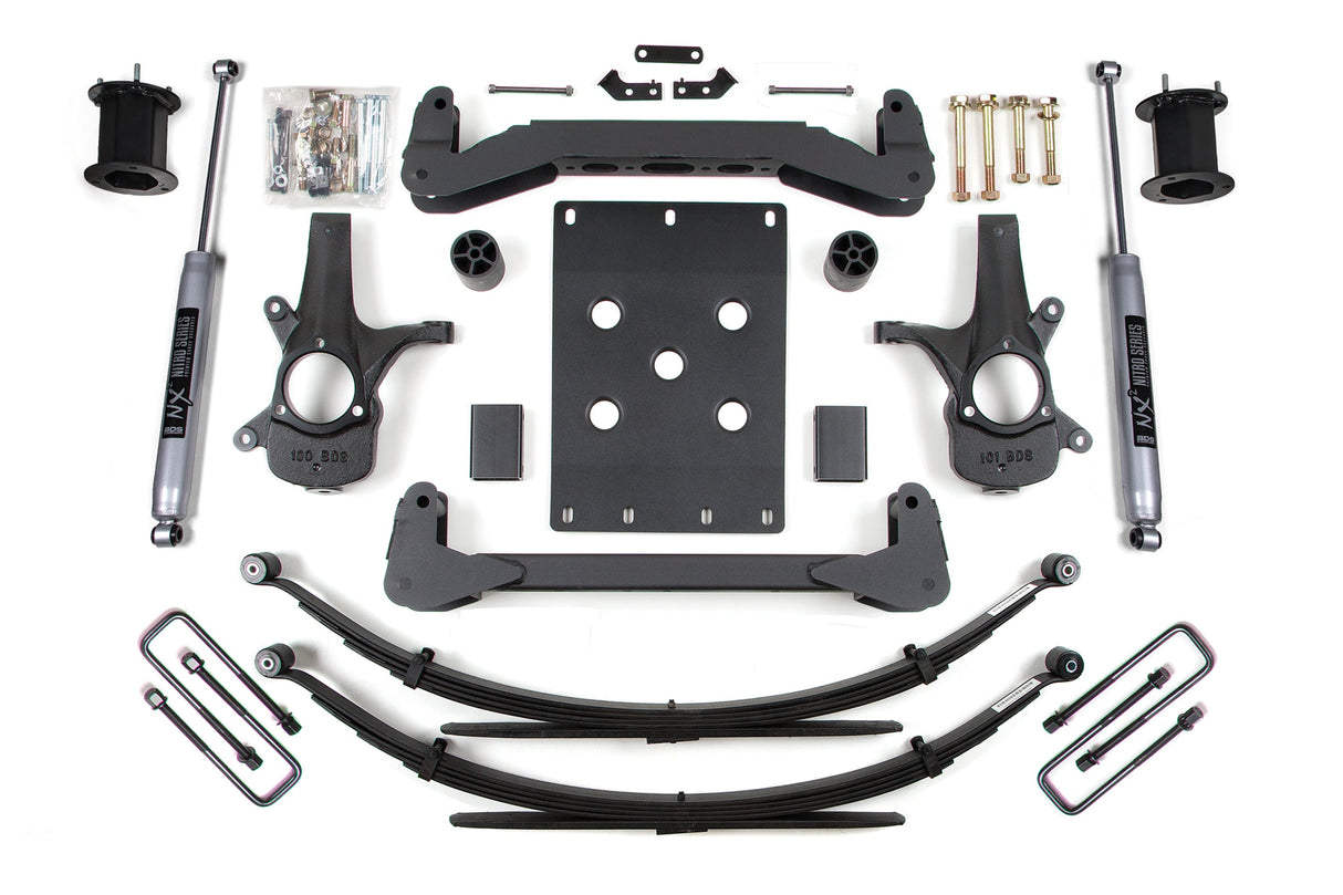6 Inch Lift Kit | Chevy Silverado or GMC Sierra 1500 (07-13) 2WD BDS Suspension