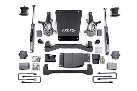 4.5 Inch Lift Kit | Chevy Silverado or GMC Sierra 1500 (07-13) 4WD BDS Suspension