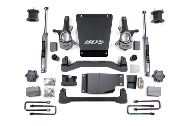 4.5 Inch Lift Kit | Chevy Silverado or GMC Sierra 1500 (07-13) 4WD BDS Suspension