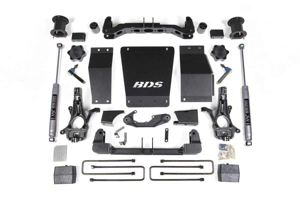 4.5 Inch Lift Kit | Chevy Silverado or GMC Sierra 1500 (14-18) 4WD BDS Suspension