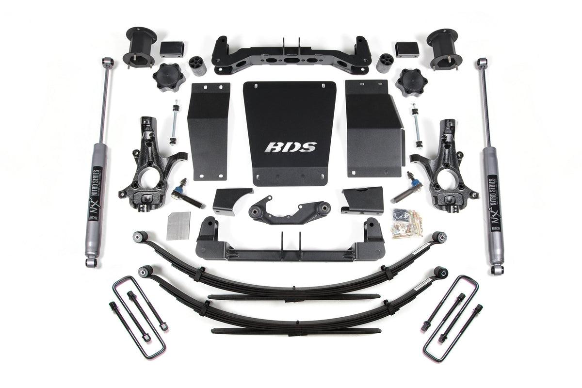 4.5 Inch Lift Kit | Chevy Silverado or GMC Sierra 1500 (14-18) 4WD BDS Suspension