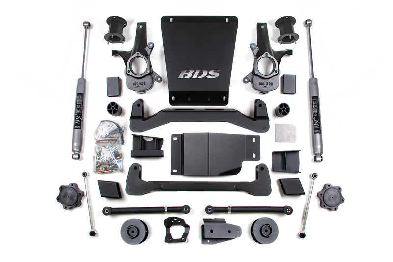 4.5 Inch Lift Kit | Chevy/GMC Avalanche, Suburban, Tahoe, or Yukon 1500 (07-14) 4WD BDS Suspension
