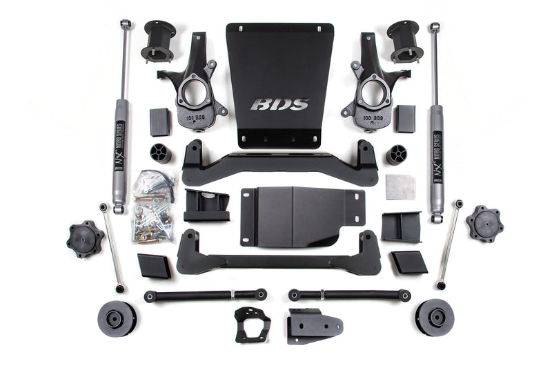 4.5 Inch Lift Kit | Chevy/GMC Avalanche, Suburban, Tahoe, or Yukon 1500 (07-14) 4WD BDS Suspension