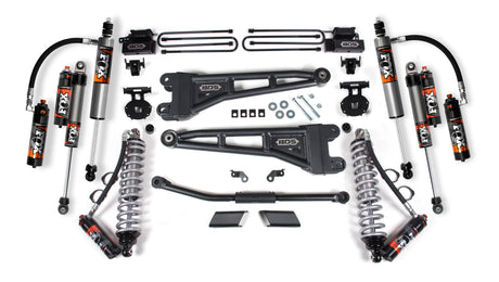 2.5 Inch Lift Kit W/ Radius Arm | FOX 2.5 Performance Elite Coilover Conversion | Ford F450 Super Duty (23-26) 4WD BDS Suspension