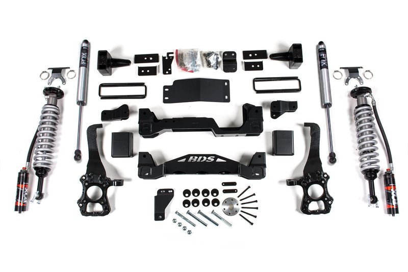 6 Inch Lift Kit | FOX 2.5 Performance Elite Coil-Over | Ford F150 (15-20) 4WD BDS Suspension