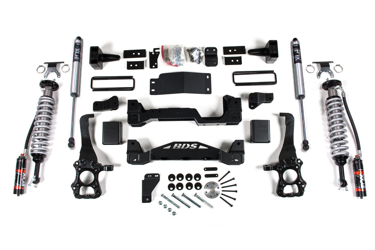 6 Inch Lift Kit | FOX 2.5 Performance Elite Coil-Over | Ford F150 (15-20) 4WD BDS Suspension