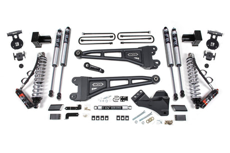 4 Inch Lift Kit w/ Radius Arm | FOX 2.5 Performance Elite Coil-Over Conversion | Ford F250/F350 Super Duty (17-19) 4WD | Diesel BDS Suspension