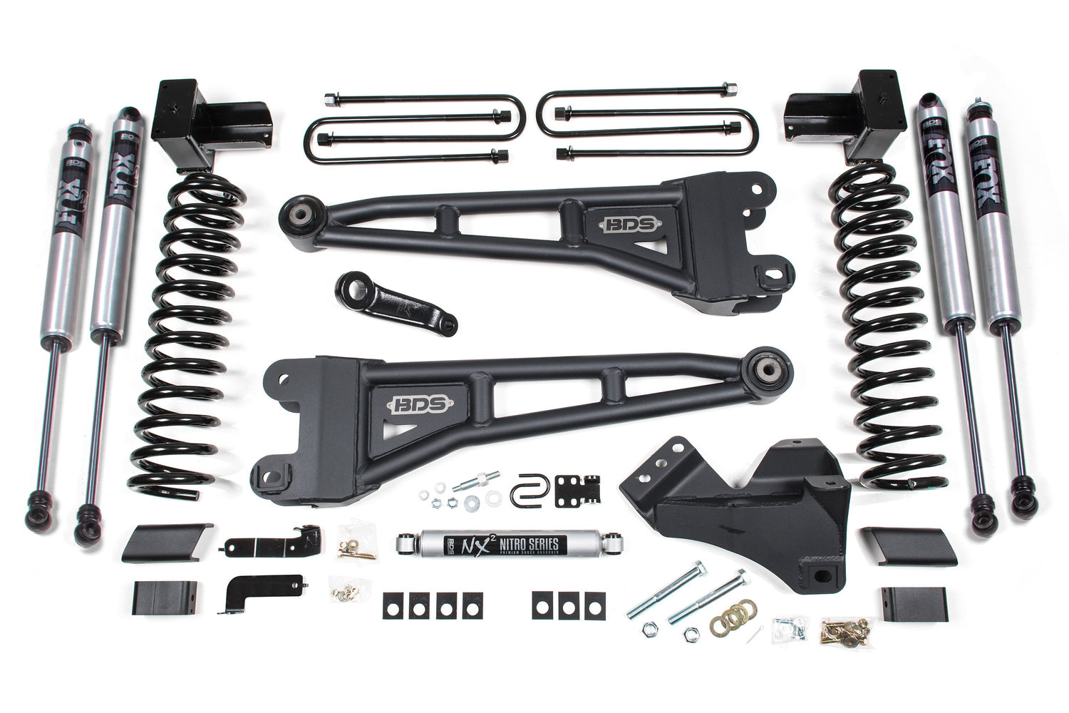 4 Inch Lift Kit w/ Radius Arm | Ford F350 Super Duty DRW (20-22) 4WD | Diesel BDS Suspension