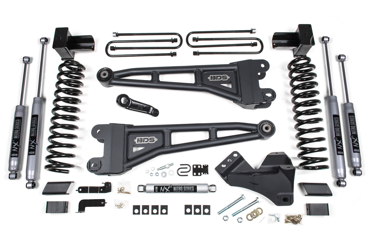4 Inch Lift Kit w/ Radius Arm | Ford F350 Super Duty DRW (20-22) 4WD | Diesel BDS Suspension
