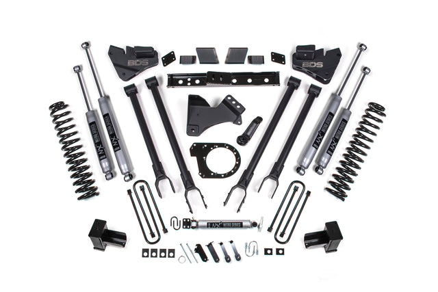 6 Inch Lift Kit | 4-Link Conversion | Ford F250/F350 Super Duty (17-19) 4WD | Diesel BDS Suspension
