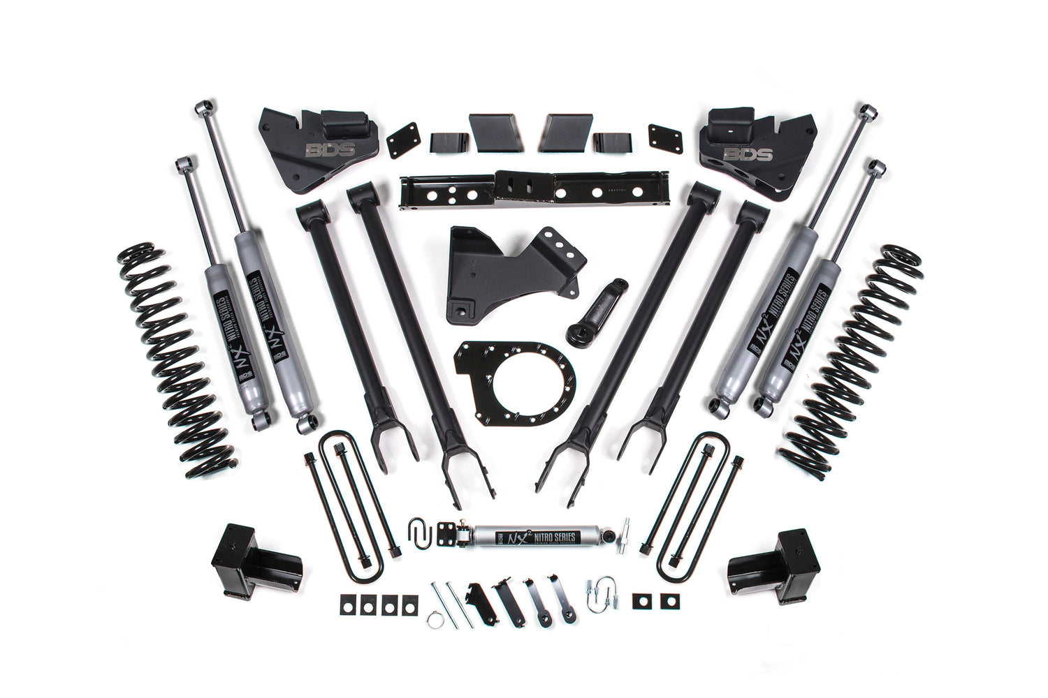 6 Inch Lift Kit w/ 4-Link | Ford F350 Super Duty DRW (20-22) 4WD | Diesel BDS Suspension