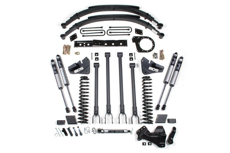 6 Inch Lift Kit | 4-Link Conversion | Ford F250/F350 Super Duty (17-19) 4WD | Diesel BDS Suspension