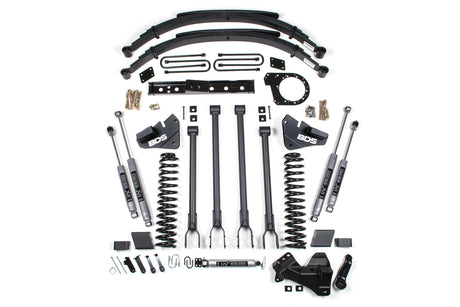 6 Inch Lift Kit | 4-Link Conversion | Ford F250/F350 Super Duty (17-19) 4WD | Diesel BDS Suspension