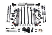 4 Inch Lift Kit w/ 4-Link | FOX 2.5 Performance Elite Coil-Over Conversion | Ford F350 Super Duty DRW (20-22) 4WD | Diesel BDS Suspension
