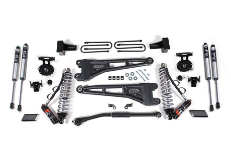 2.5 Inch Lift Kit w/ Radius Arm | FOX 2.5 Performance Elite Coil-Over Conversion | Ford F250/F350 Super Duty (17-19) 4WD | Diesel BDS Suspension