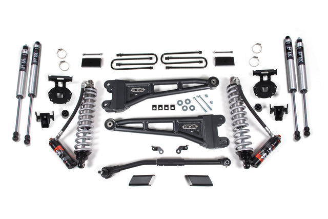 3 Inch Lift Kit w/ Radius Arm | FOX 2.5 Performance Elite Coil-Over Conversion | Ford F250/F350 Super Duty (20-22) 4WD | Diesel BDS Suspension