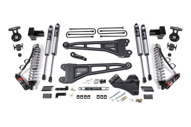 5 Inch Lift Kit w/ Radius Arm | FOX 2.5 Performance Elite Coil-Over Conversion | Ford F250/F350 Super Duty (20-22) 4WD | Diesel BDS Suspension