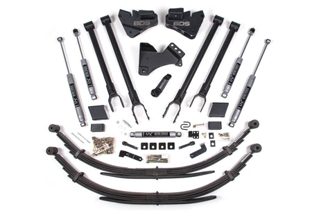 4 Inch Lift Kit | 4-Link Conversion | Ford F250/F350 Super Duty (17-19) 4WD | Diesel BDS Suspension
