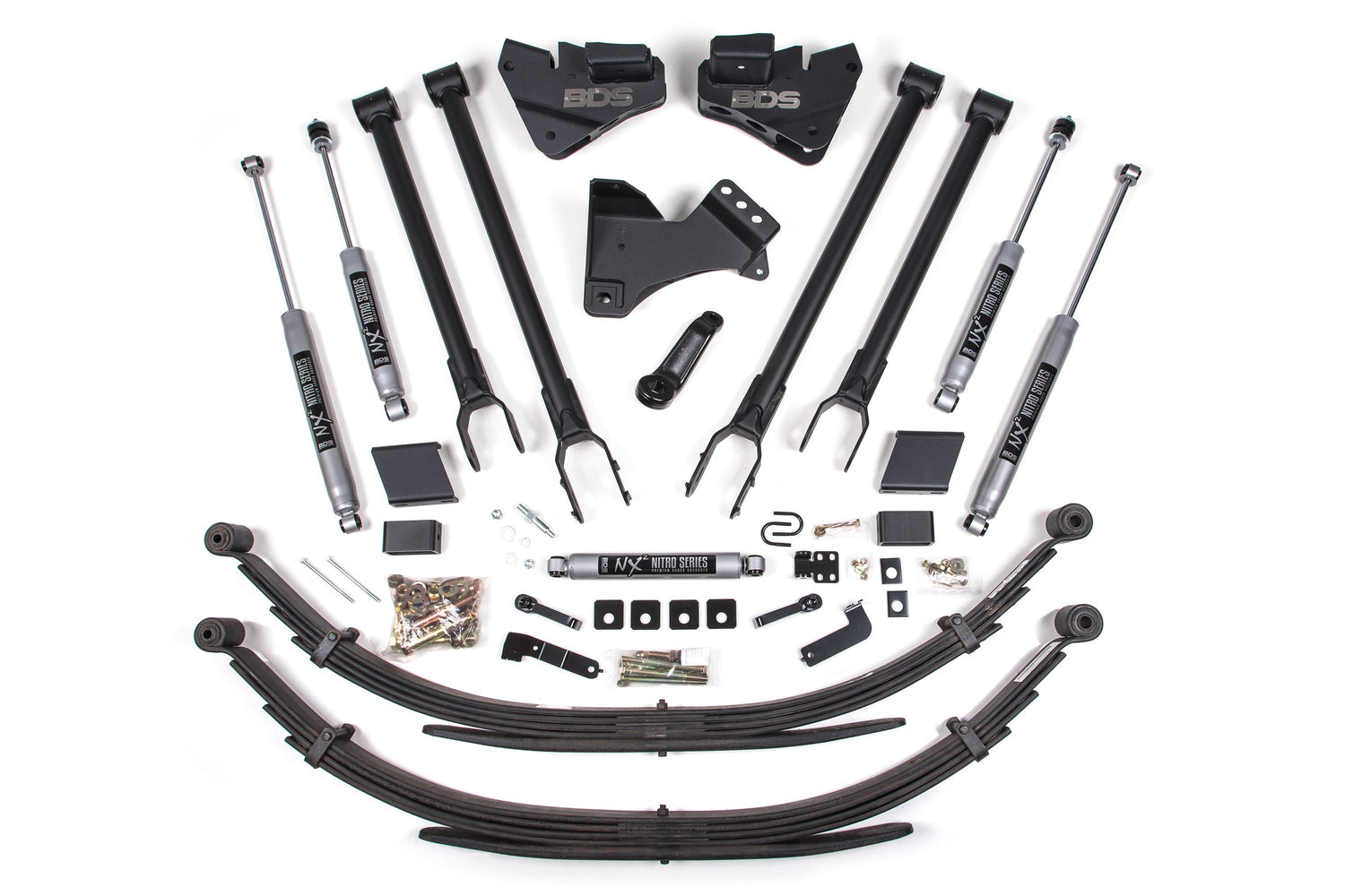 5 Inch Lift Kit w/ 4-Link | Ford F250/F350 Super Duty (20-22) 4WD | Gas BDS Suspension