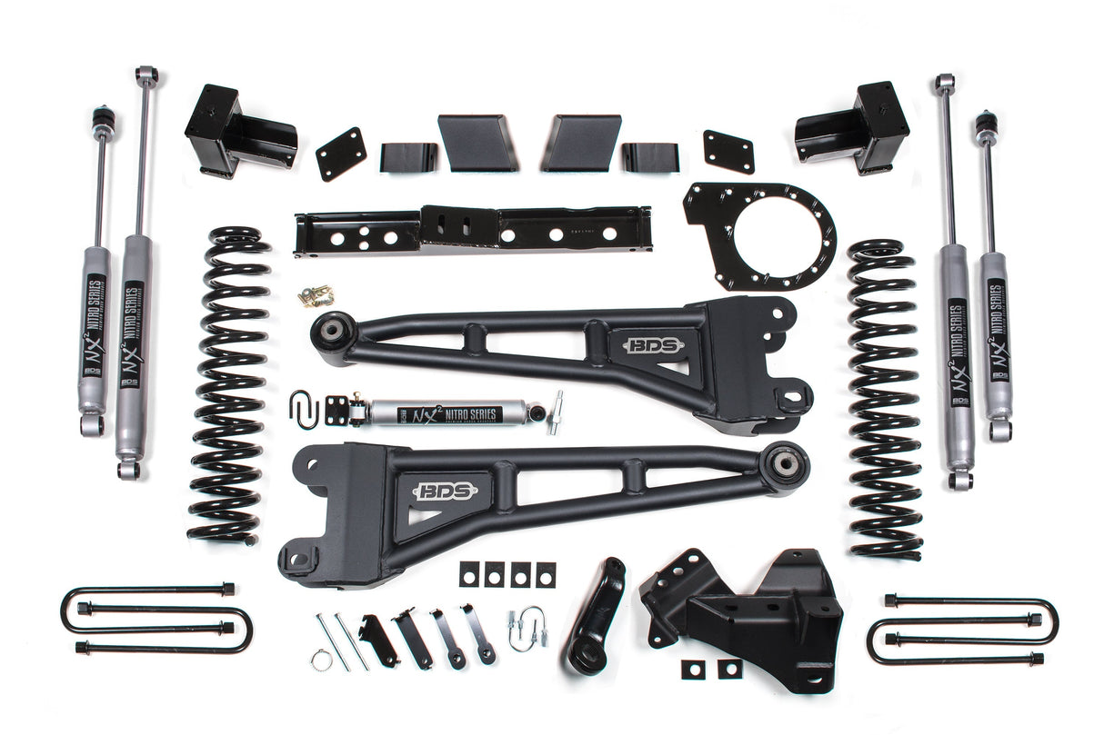 7 Inch Lift Kit w/ Radius Arm | Ford F350 Super Duty DRW (20-22) 4WD | Diesel BDS Suspension