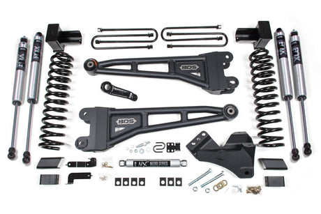 4 Inch Lift Kit w/ Radius Arm | Ford F350 Super Duty DRW (17-19) 4WD | Gas BDS Suspension