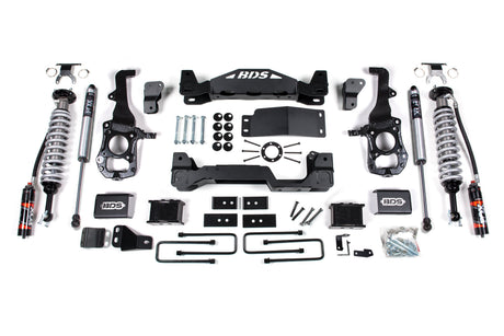 6 Inch Lift Kit | FOX 2.5 Performance Elite Coil-Over | Ford F150 (21-26) 4WD BDS Suspension