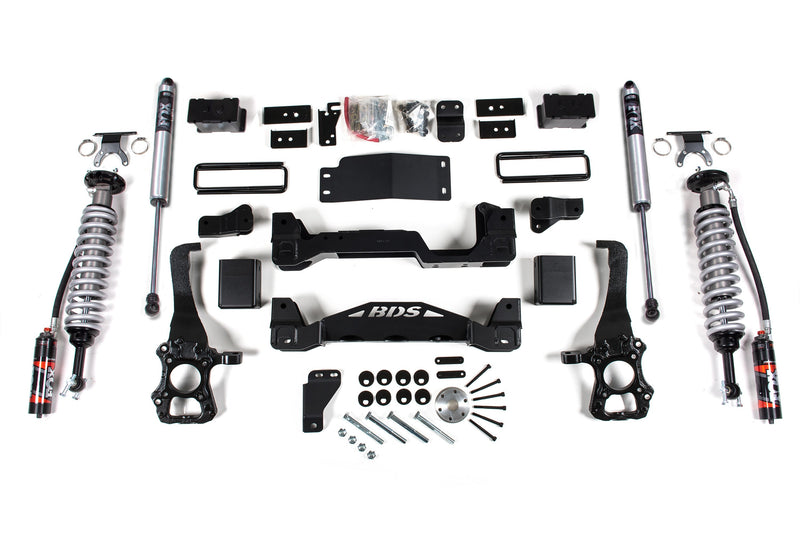 6 Inch Lift Kit | FOX 2.5 Performance Elite Coil-Over | Ford F150 (15-20) 4WD BDS Suspension