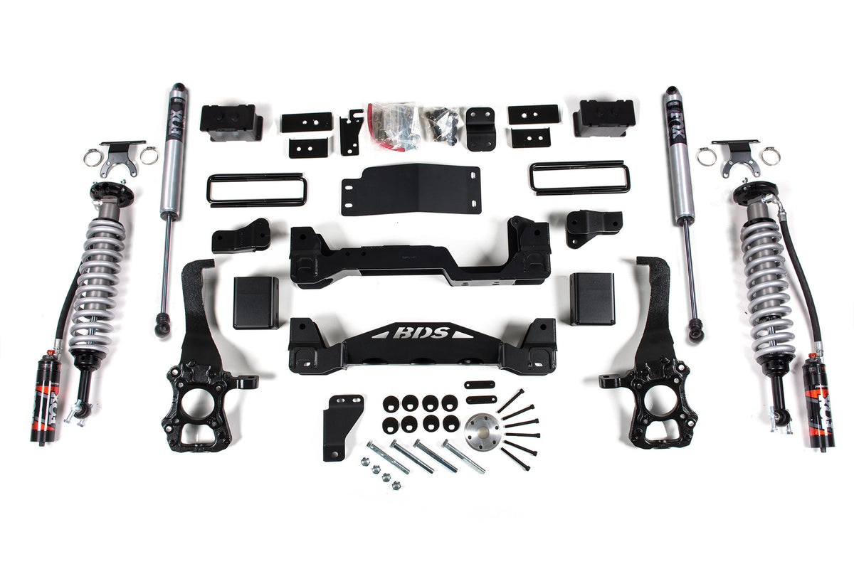 6 Inch Lift Kit | FOX 2.5 Performance Elite Coil-Over | Ford F150 (15-20) 4WD BDS Suspension