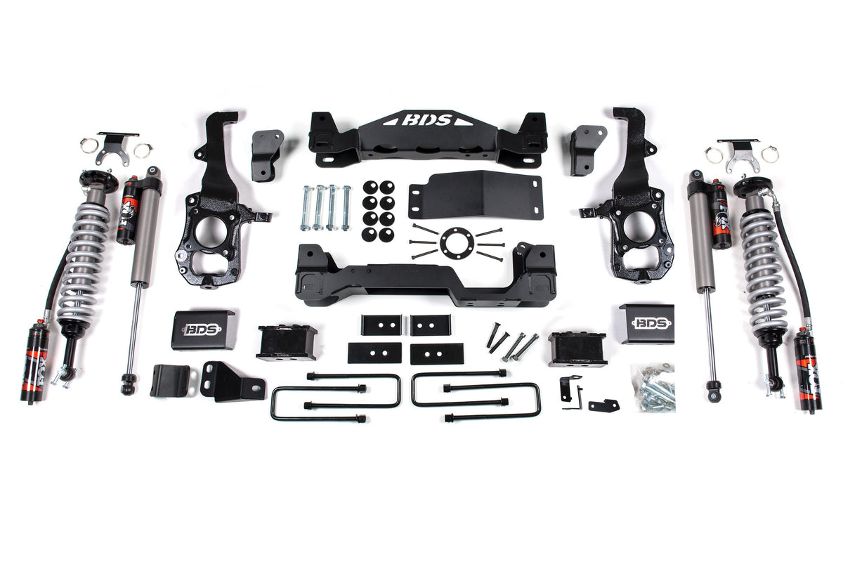 4 Inch Lift Kit | FOX 2.5 Performance Elite Coil-Over | Ford F150 (21-26) 4WD BDS Suspension
