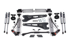 2.5 Inch Lift Kit w/ Radius Arm | FOX 2.5 Performance Elite Coil-Over Conversion | Ford F450 Super Duty (20-22) 4WD BDS Suspension