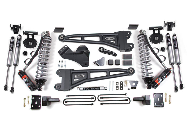 6 Inch Lift Kit w/ Radius Arm | FOX 2.5 Performance Elite Coil-Over Conversion | Ford F250/F350 Super Duty (05-07) 4WD | Diesel BDS Suspension