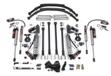 4 Inch Lift Kit w/ 4-Link | FOX 2.5 Performance Elite Coil-Over Conversion | Ford F250/F350 Super Duty (17-19) 4WD | Diesel
