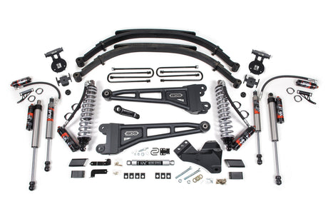 6 Inch Lift Kit w/ 4-Link | FOX 2.5 Performance Elite Coil-Over Conversion | Ford F250/F350 Super Duty (17-19) 4WD | Diesel BDS Suspension