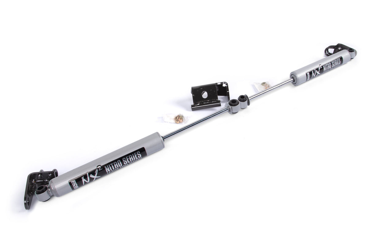 Dual Steering Stabilizer Kit w/ NX2 Shocks | Ford F150 (04-08) 4WD | With BDS Replacement Struts BDS Suspension