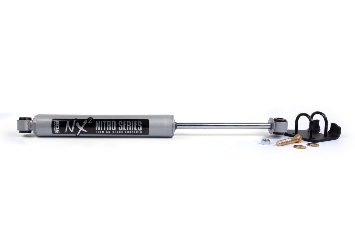 Single Steering Stabilizer Kit w/ NX2 Shock | Ford F250/F350 Super Duty (99-04) 4WD BDS Suspension