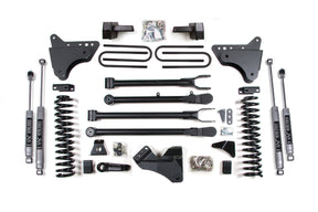 4 Inch Lift Kit w/ 4-Link | Ford F250/F350 Super Duty (05-07) 4WD | Gas BDS Suspension