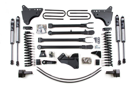6 Inch Lift Kit w/ 4-Link | Ford F250/F350 Super Duty (05-07) 4WD | Gas BDS Suspension