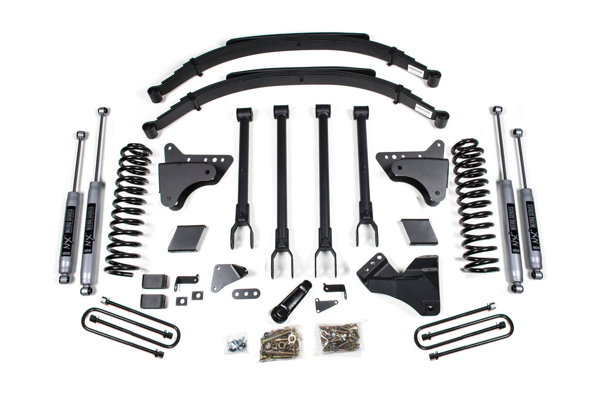 6 Inch Lift Kit w/ 4-Link | Ford F250/F350 Super Duty (05-07) 4WD | Gas BDS Suspension