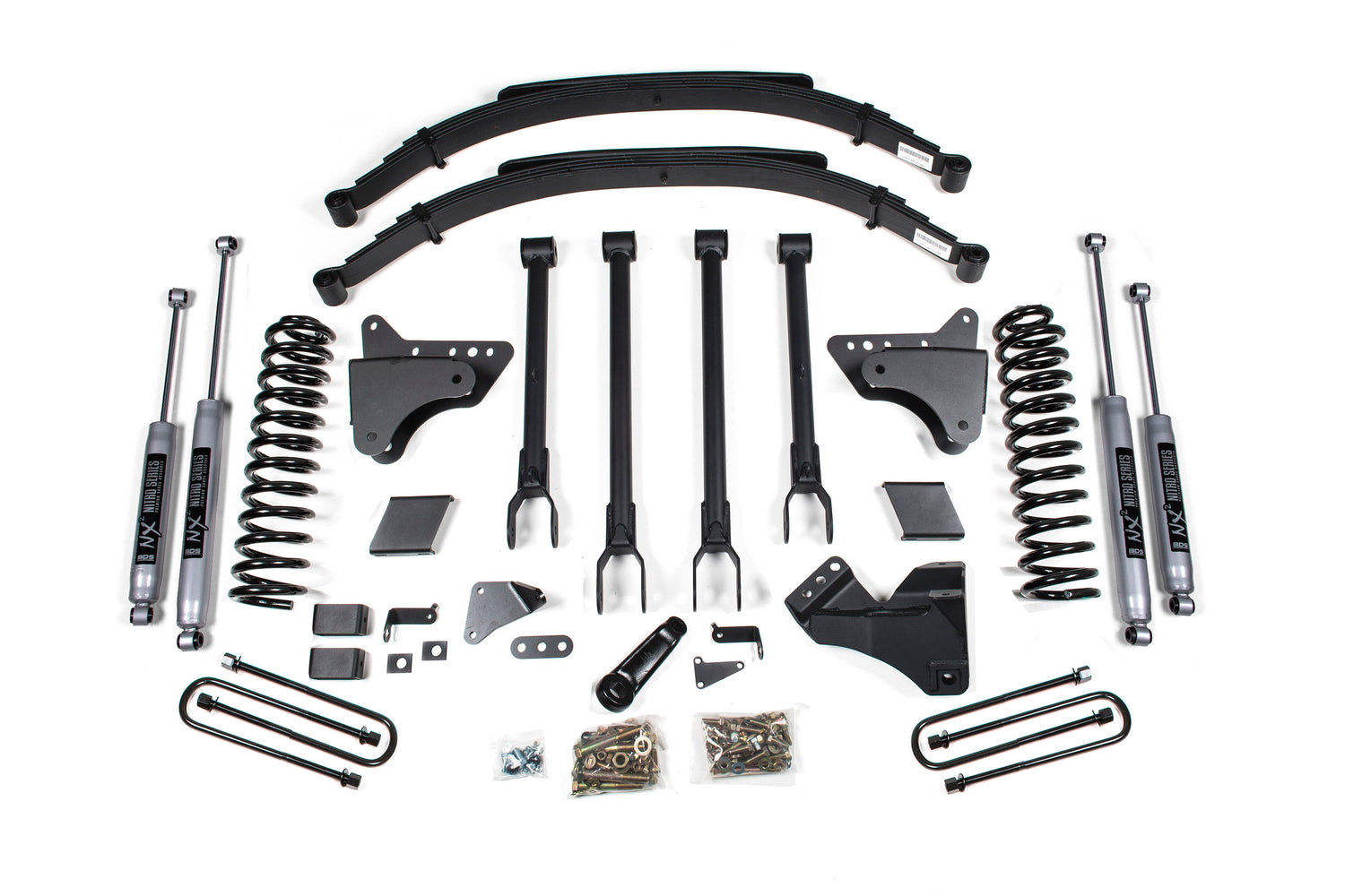 6 Inch Lift Kit w/ 4-Link | Ford F250/F350 Super Duty (08-10) 4WD | Diesel BDS Suspension