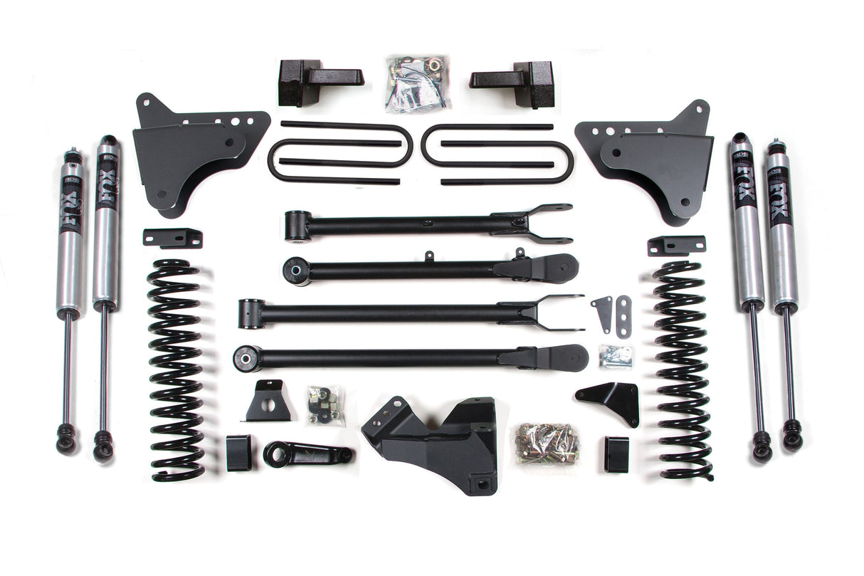 4 Inch Lift Kit w/ 4-Link | Ford F250/F350 Super Duty (08-10) 4WD | Gas BDS Suspension