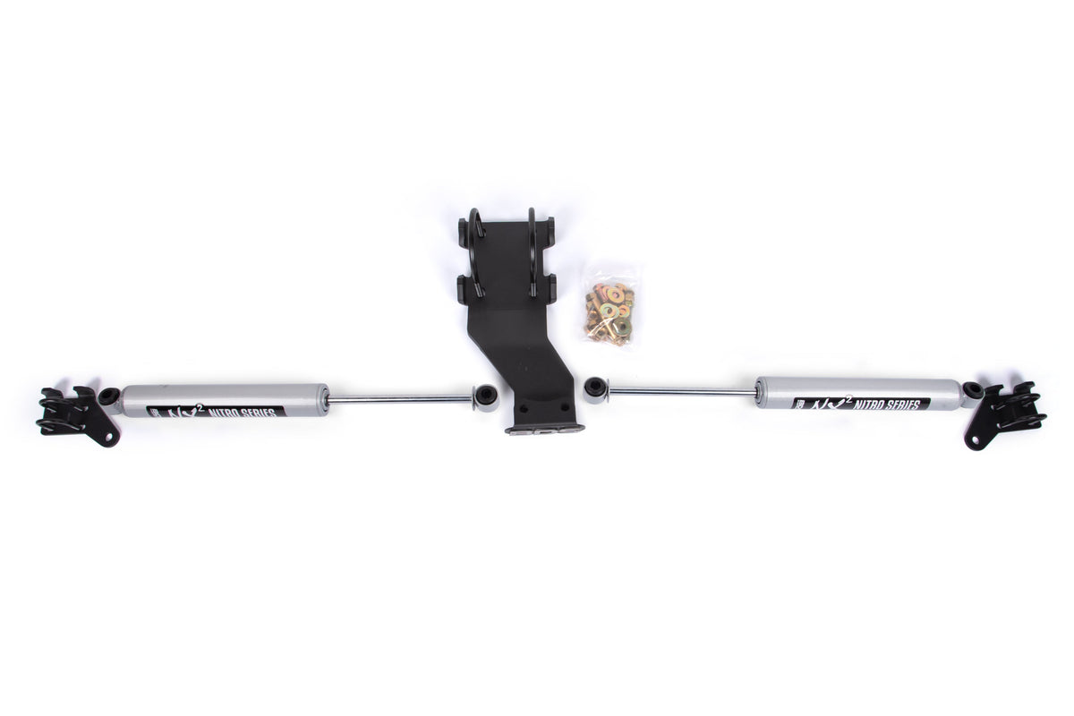 Dual Steering Stabilizer Kit w/ NX2 Shocks | Ford F250/F350 Super Duty (05-16) 4WD