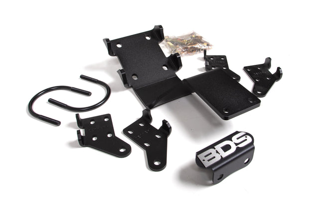 Dual Steering Stabilizer Mounting Kit | Ford F450/F550 Super Duty (17-26) & F600 Super Duty (20-25) 4WD BDS Suspension