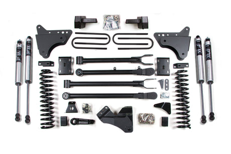 4 Inch Lift Kit w/ 4-Link | Ford F250/F350 Super Duty (11-16) 4WD | Diesel BDS Suspension