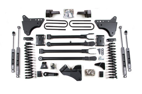 4 Inch Lift Kit w/ 4-Link | Ford F250/F350 Super Duty (11-16) 4WD | Gas BDS Suspension
