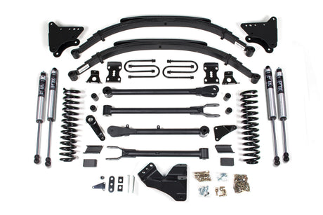 4 Inch Lift Kit w/ 4-Link | Ford F250/F350 Super Duty (11-16) 4WD | Gas BDS Suspension