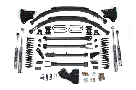 4 Inch Lift Kit w/ 4-Link | Ford F250/F350 Super Duty (11-16) 4WD | Gas BDS Suspension