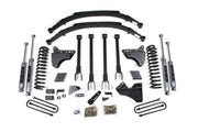 6 Inch Lift Kit w/ 4-Link | Ford F250/F350 Super Duty (11-16) 4WD | Gas BDS Suspension