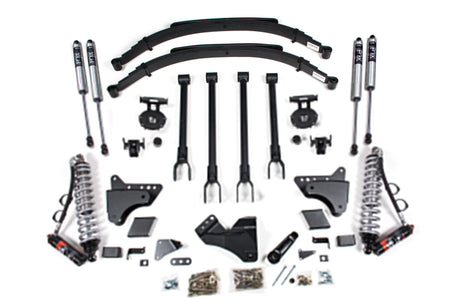 6 Inch Lift Kit w/ 4-Link | FOX 2.5 Performance Elite Coil-Over Conversion | Ford F250/F350 Super Duty (11-16) 4WD | Diesel BDS Suspension