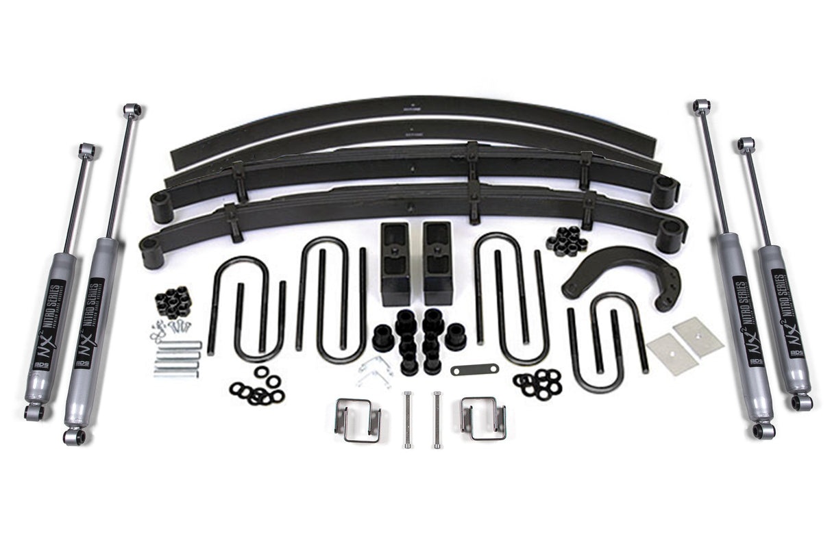 4 Inch Lift Kit | Chevy/GMC 3/4 Ton Truck/Suburban (73-76) 4WD BDS Suspension